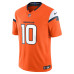 Джерси Denver Broncos Bo Nix Nike Orange Team Vapor F.U.S.E. Stitched Limited