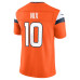 Джерси Denver Broncos Bo Nix Nike Orange Team Vapor F.U.S.E. Stitched Limited