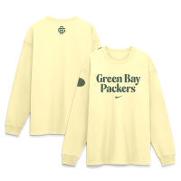 Футболка с длинным рукавом Green Bay Packers Nike 2026 Rivalries Collection Max90 - Cream