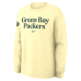 Футболка с длинным рукавом Green Bay Packers Nike 2026 Rivalries Collection Max90 - Cream