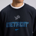 Свитшот Detroit Lions Nike 2026 Rivalries Collection Dri-FIT Crew - Black