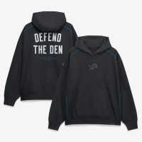 Толстовка Detroit Lions Nike 2026 Rivalries Collection Air - Black