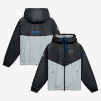 Куртка Detroit Lions Nike 2026 Rivalries Collection Windrunner Full-Zip - Black