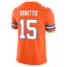 Джерси Denver Broncos Nik Bonitto Nike Orange Alternate Mile High Collection 1977 Throwback Vapor F.U.S.E. Stitched Limited