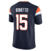 Джерси Denver Broncos Nik Bonitto Nike Navy Alternate Vapor F.U.S.E. Stitched Limited