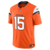 Джерси Denver Broncos Nik Bonitto Nike Orange Team Vapor F.U.S.E. Stitched Limited