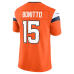 Джерси Denver Broncos Nik Bonitto Nike Orange Team Vapor F.U.S.E. Stitched Limited