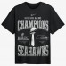 Seattle Seahawks Nike Black Super Bowl LX Champions Locker Room Trophy Collection Authentic T-Shirt
