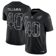 Джерси Pat Tillman Arizona Cardinals Nike 2026 Salute to Service Retired Stitched Limited - Black