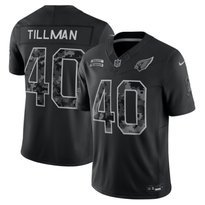 Джерси Pat Tillman Arizona Cardinals Nike 2026 Salute to Service Retired Stitched Limited - Black