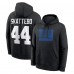 New York Giants Cam Skattebo Nike Black Player Name & Number Fleece Hoodie