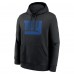 New York Giants Cam Skattebo Nike Black Player Name & Number Fleece Hoodie