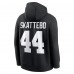 New York Giants Cam Skattebo Nike Black Player Name & Number Fleece Hoodie