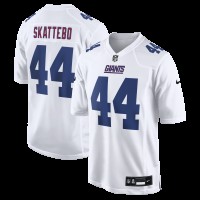 New York Giants Cam Skattebo Nike Tundra White Fashion Game Jersey