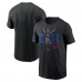 New York Giants Jaxson Dart Nike Black Just Do It T-Shirt