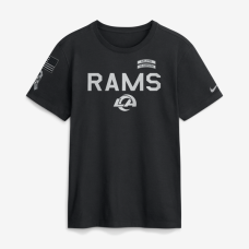 Футболка Los Angeles Rams Nike 2026 Salute to Service Sideline Dri-FIT - Black
