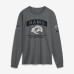 Футболка с длинным рукавом Los Angeles Rams Nike 2026 Salute to Service - Gray Футболка с длинным рукавом Los Angeles Rams Nike 2026 Salute to Service - Gray