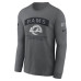 Футболка с длинным рукавом Los Angeles Rams Nike 2026 Salute to Service - Gray