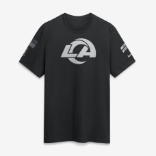 Футболка Los Angeles Rams Nike 2026 Salute to Service Slub - Black
