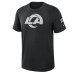 Футболка Los Angeles Rams Nike 2026 Salute to Service Slub - Black