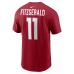 Футболка Arizona Cardinals Larry Fitzgerald Nike Cardinal Retired Name & Number