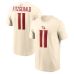 Футболка Larry Fitzgerald Arizona Cardinals Nike Rivalries Collection Name & Number - Natural