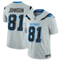 Джерси Calvin Johnson Detroit Lions Nike 2026 Rivalries Collection Stitched Limited - Silver