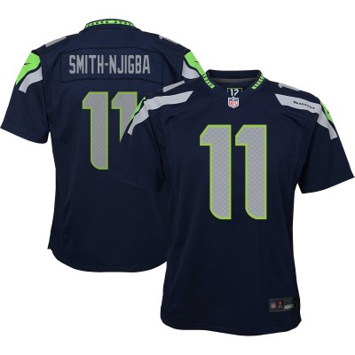 Подростковая джерси Seattle Seahawks Jaxon Smith-Njigba Nike College Navy Game
