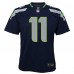 Подростковая джерси Seattle Seahawks Jaxon Smith-Njigba Nike College Navy Game