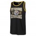 Майка Pittsburgh Steelers 47 Upload Franklin - Black