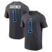 Футболка Ahmad Sauce Gardner Indianapolis Colts Nike 2026 Rivalries Collection Name & Number - Anthracite
