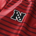 Atlanta Falcons Fanatics Red Football x Football V-Neck Fan Top