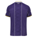 Baltimore Ravens Fanatics Purple Football x Football Collared Fan Top