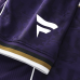 Baltimore Ravens Fanatics Purple Football x Football Collared Fan Top