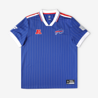 Buffalo Bills Fanatics Royal Football x Football Collared Fan Top