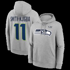 Seattle Seahawks Jaxon Smith-Njigba Nike Heather Gray Super Bowl LX Patch Name & Number Hoodie Seattle Seahawks Jaxon Smith-Njigba Nike Heather Gray Super Bowl LX Patch Name & Number Hoodie