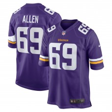 Игровая джерси Jared Allen Minnesota Vikings Nike Retired - Purple
