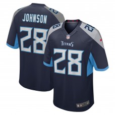 Игровая джерси Chris Johnson Tennessee Titans Nike Retired - Navy