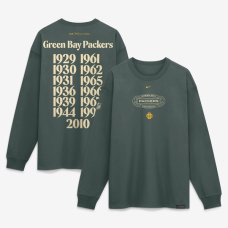 Футболка с длинным рукавом Green Bay Packers Nike 2026 Rivalries Collection Max90 - Green