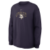 Футболка с длинным рукавом Minnesota Vikings Nike 2026 Rivalries Collection Max90 - Purple