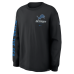 Футболка с длинным рукавом Detroit Lions Nike 2026 Rivalries Collection Max90 - Black