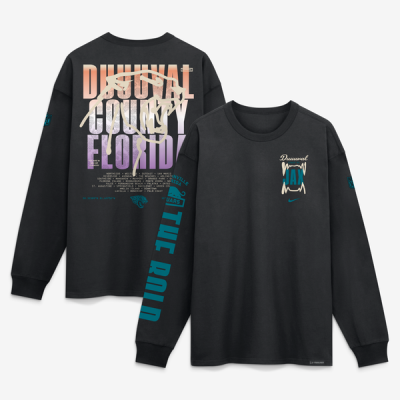 Футболка с длинным рукавом Jacksonville Jaguars Nike 2026 Rivalries Collection Max90 - Black