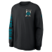 Футболка с длинным рукавом Jacksonville Jaguars Nike 2026 Rivalries Collection Max90 - Black