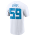 Футболка DeMeco Ryans Houston Texans Nike 2026 Rivalries Collection Name & Number - White