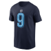 Футболка Steve McNair Tennessee Titans Nike 2026 Rivalries Collection Name & Number - Navy