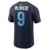 Футболка Steve McNair Tennessee Titans Nike 2026 Rivalries Collection Name & Number - Navy