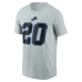 Футболка Barry Sanders Detroit Lions Nike 2026 Rivalries Collection Name & Number - Silver