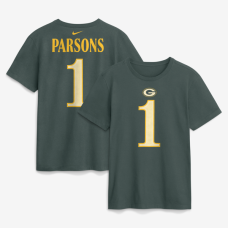 Футболка Micah Parsons Green Bay Packers Nike 2026 Rivalries Collection Name & Number - Green Футболка Micah Parsons Green Bay Packers Nike 2026 Rivalries Collection Name & Number - Green
