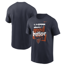 Футболка Chicago Bears Nike Navy Local Phrase Club Футболка Chicago Bears Nike Navy Local Phrase Club