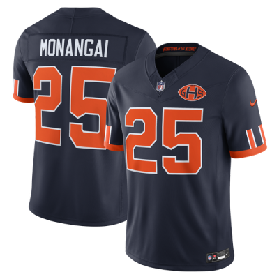 Джерси Kyle Monangai Chicago Bears Nike 2026 Rivalries Collection Stitched Limited - Navy
